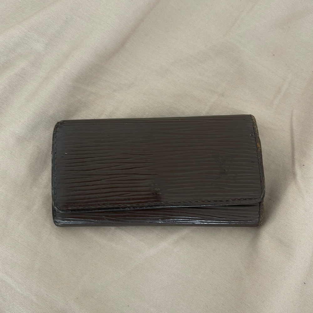 Louis Vuitton Brown Epi Key Holder